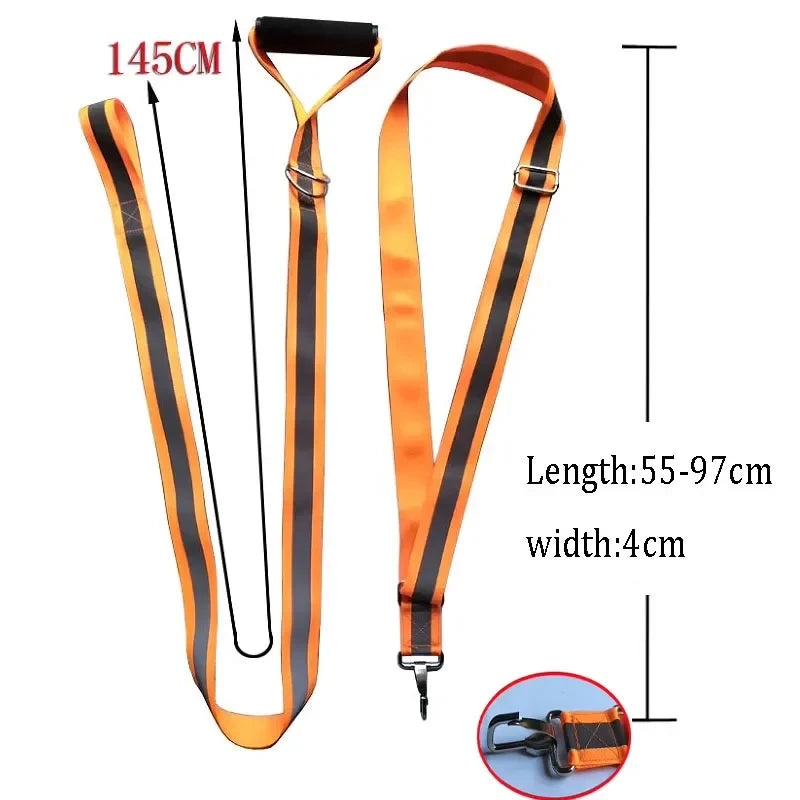 Comfort Grip Handle Make Dragging Easy